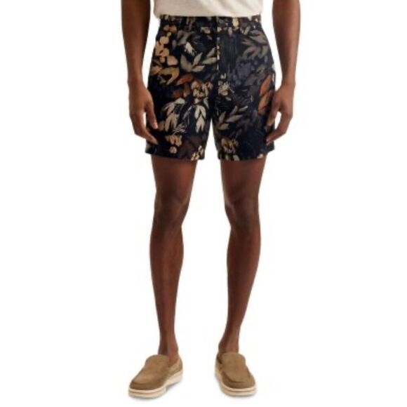 Ted Baker Emilios Floral Print Slim Fit Shorts 32R - Picture 1 of 10